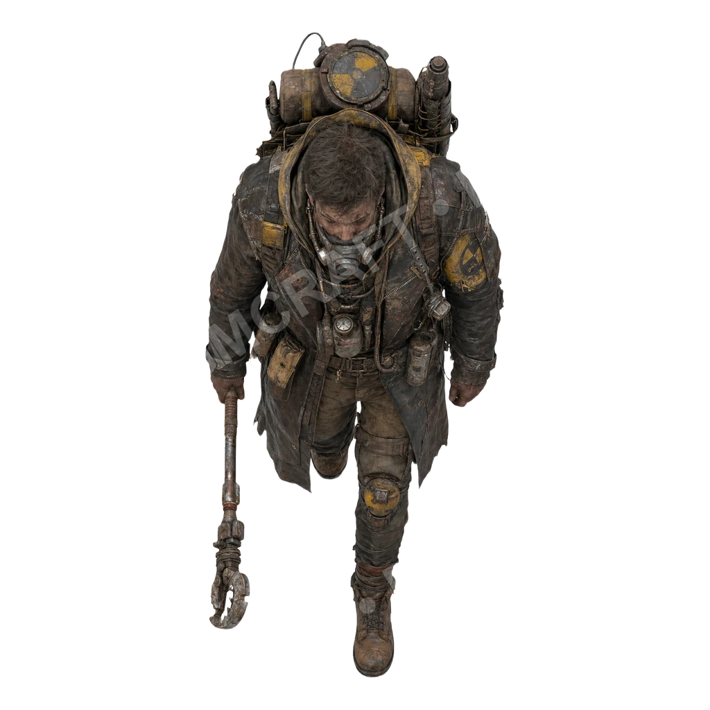 Wasteland Nomads 08 top-down token preview