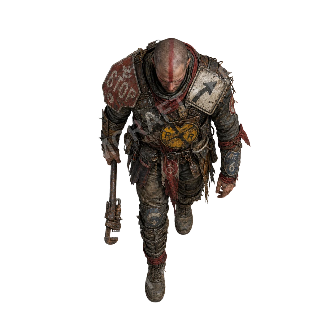 Wasteland Nomads 48 top-down token preview