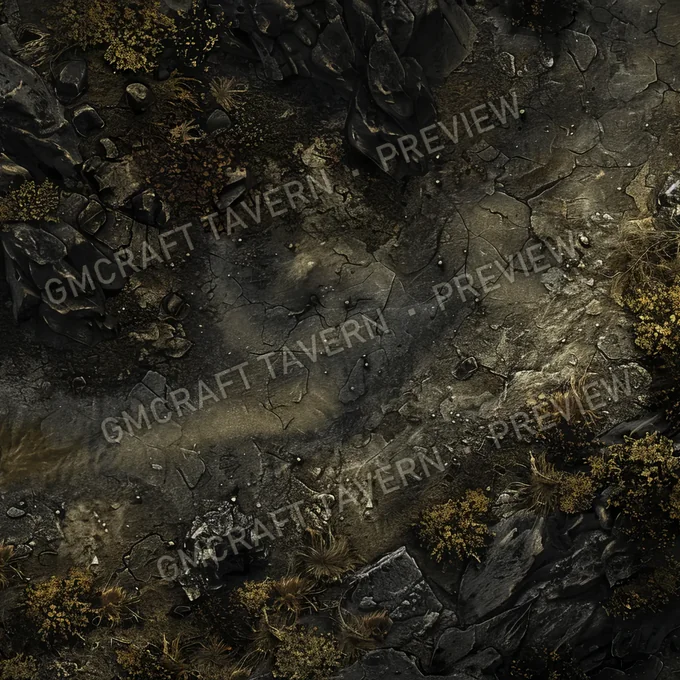Aperçu de la battlemap « Haunted Highlands A Rugged And F »