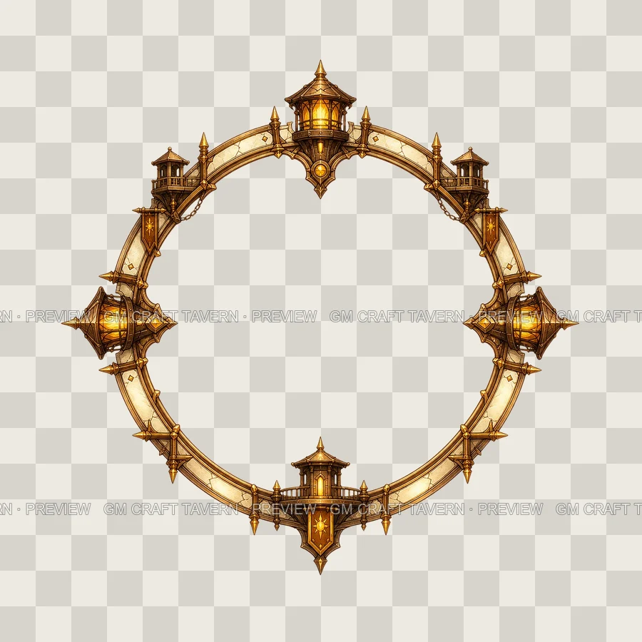 Amber Beaconpost Borders product preview 5