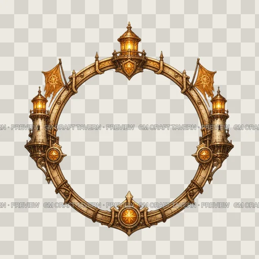 Border 25 top-down token preview