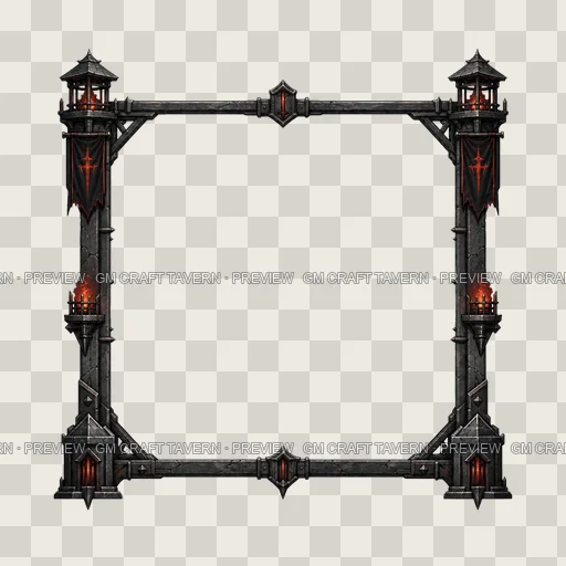 Border 63 top-down token preview