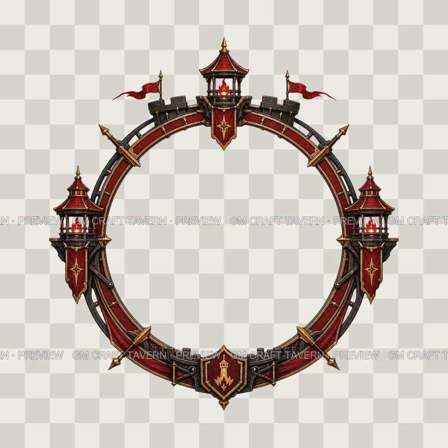 Crimson Signal Keep Borders product preview 1
