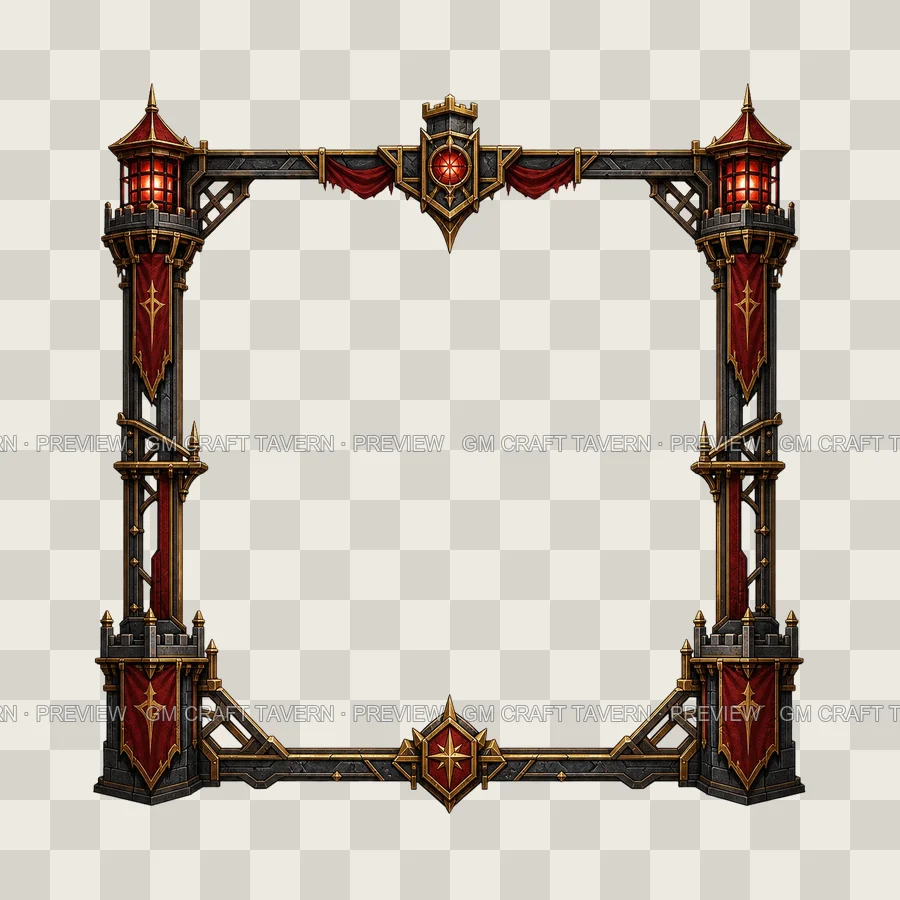Crimson Signal Keep Borders product preview 5