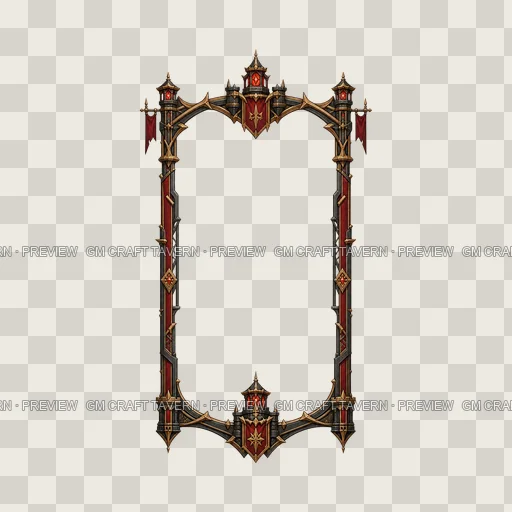 Border 01 top-down token preview