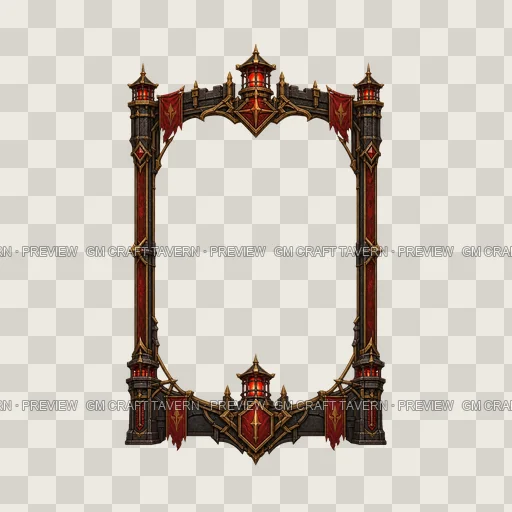 Border 20 top-down token preview