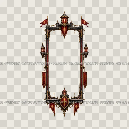 Border 21 top-down token preview