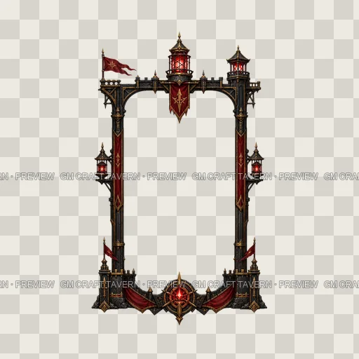 Border 22 top-down token preview