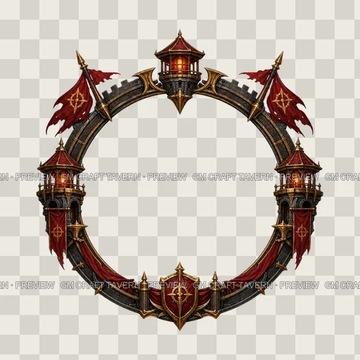 Border 35 top-down token preview