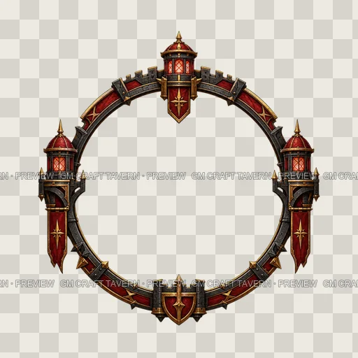 Border 47 top-down token preview