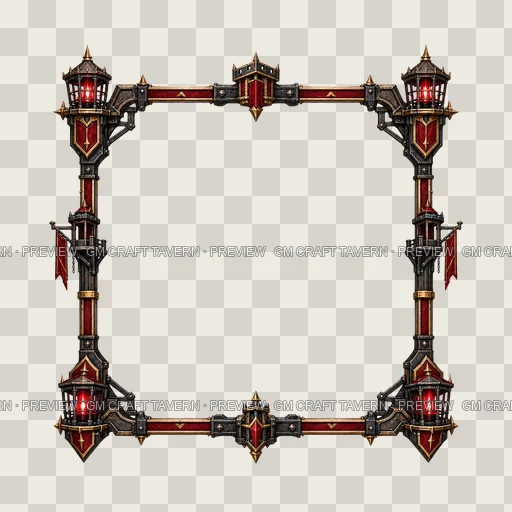 Border 67 top-down token preview