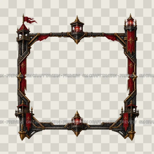 Border 70 top-down token preview