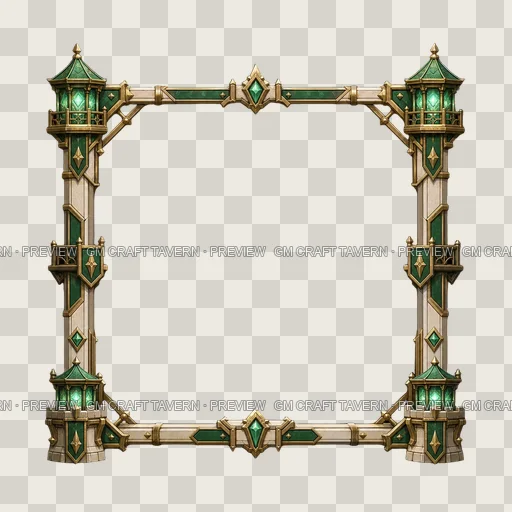 Border 56 top-down token preview