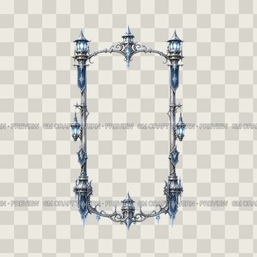 Border 05 top-down token preview