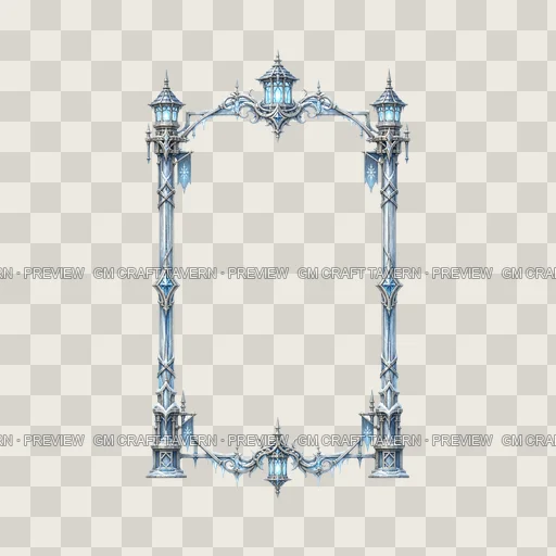 Border 16 top-down token preview