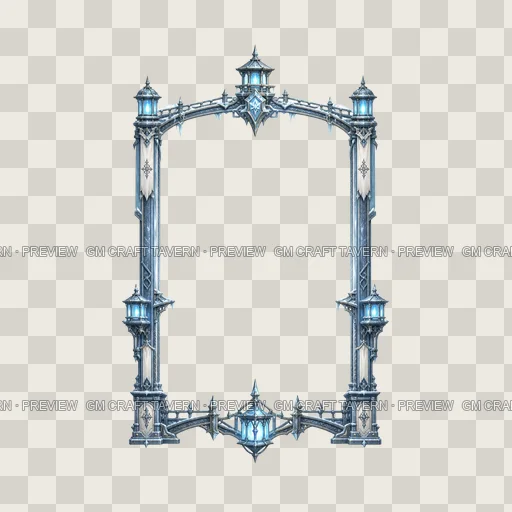 Border 17 top-down token preview