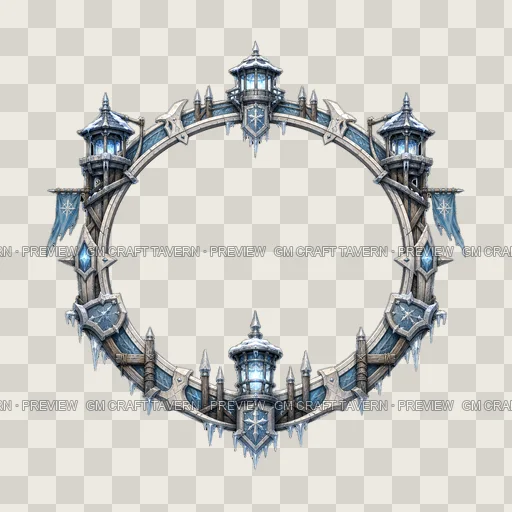 Border 25 top-down token preview