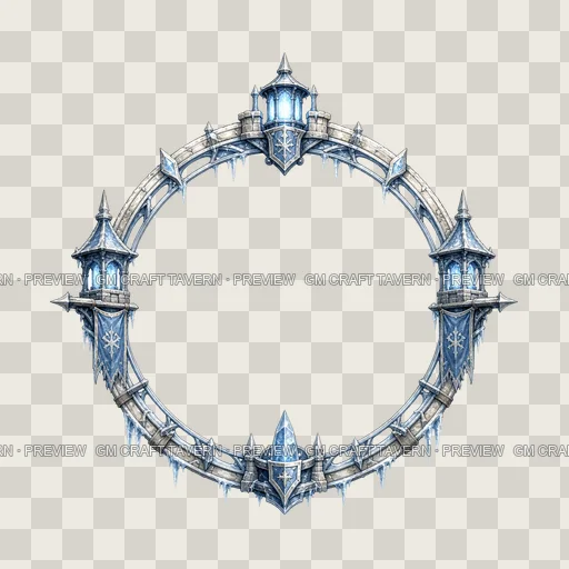 Border 30 top-down token preview