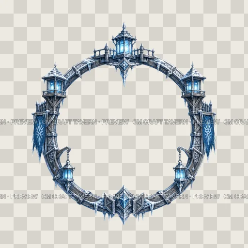 Border 43 top-down token preview