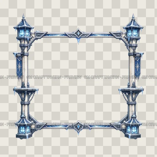 Border 50 top-down token preview