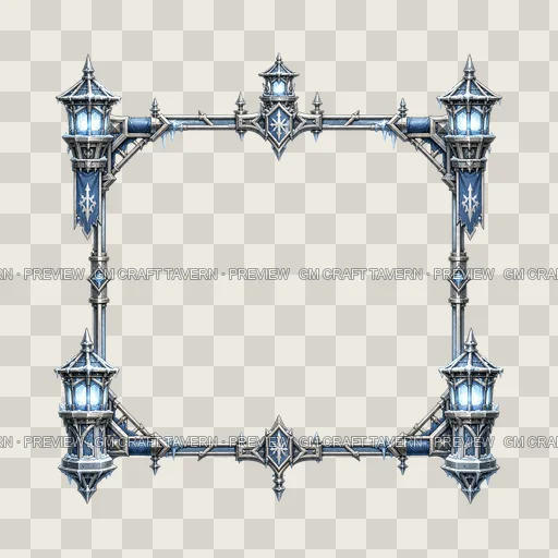 Border 51 top-down token preview