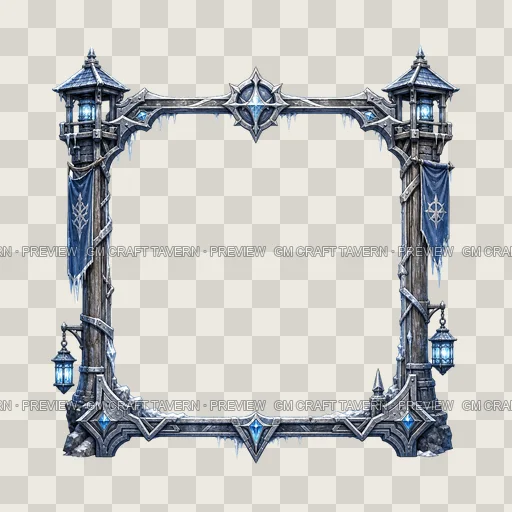 Border 58 top-down token preview