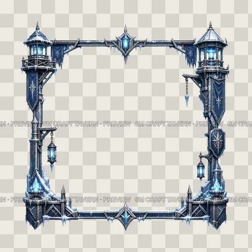 Border 61 top-down token preview