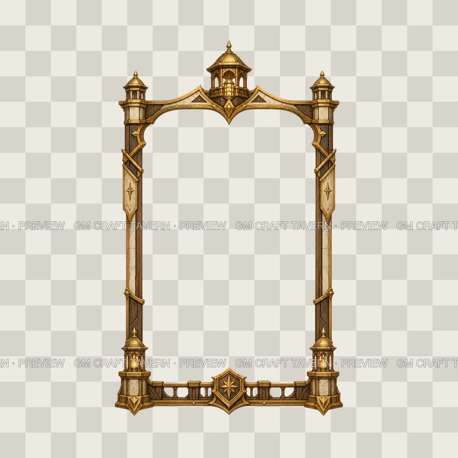 Gilded Overlook Borders product preview 6