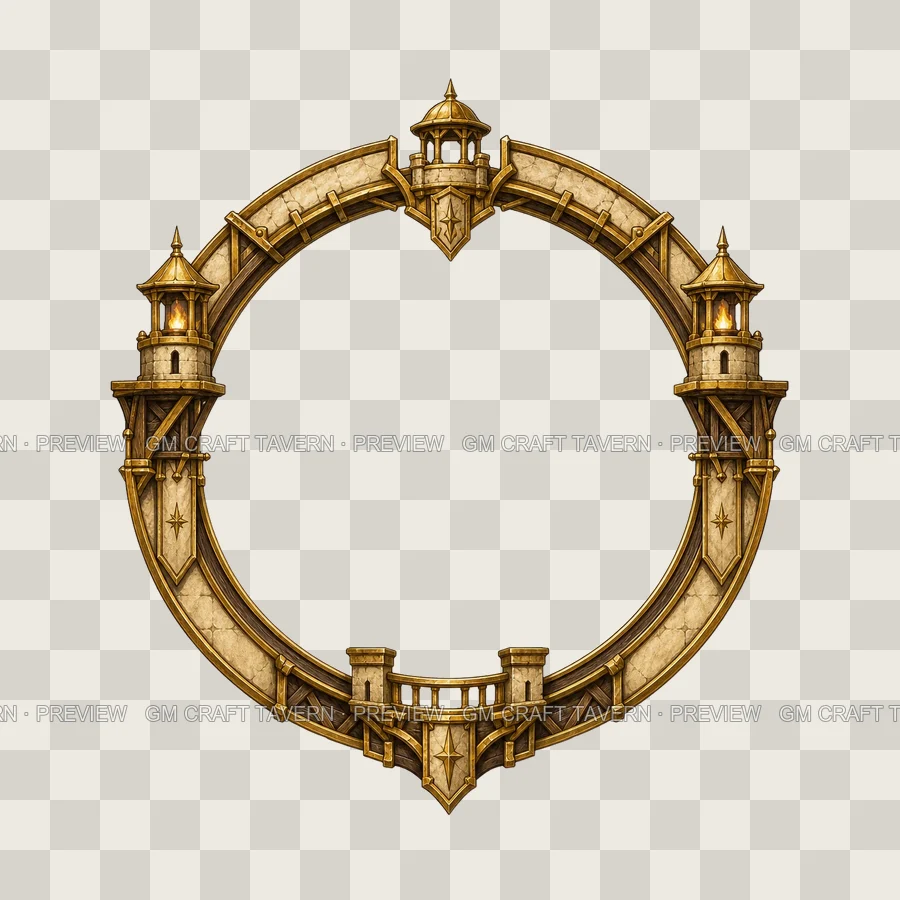 Gilded Overlook Borders product preview 8