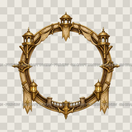 Border 30 top-down token preview