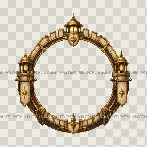 Border 43 top-down token preview