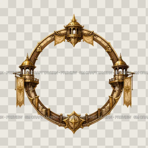 Border 45 top-down token preview