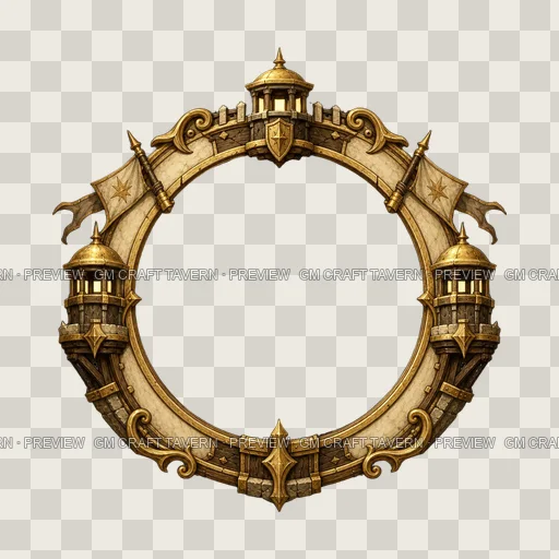 Border 48 top-down token preview