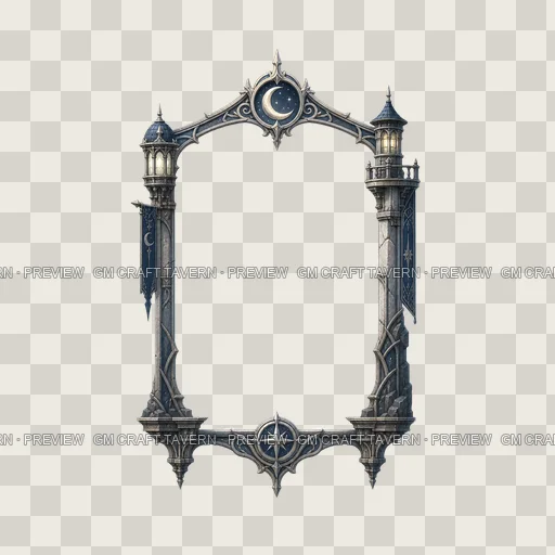Border 14 top-down token preview