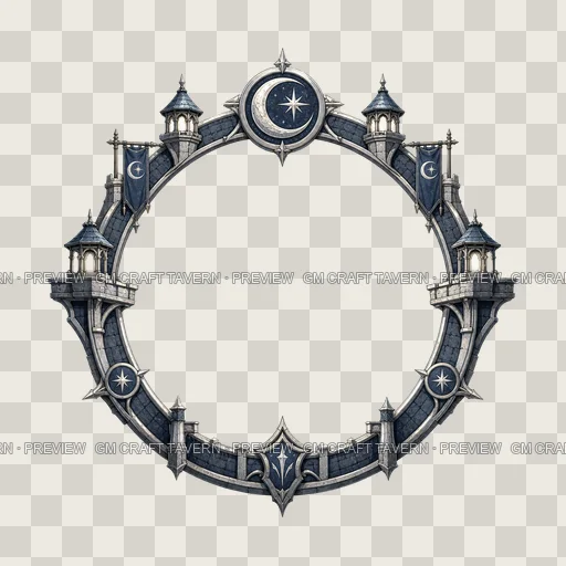 Border 32 top-down token preview