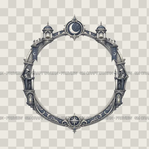 Border 48 top-down token preview
