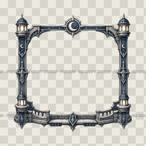 Border 67 top-down token preview