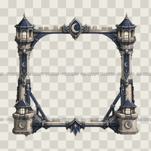 Border 72 top-down token preview