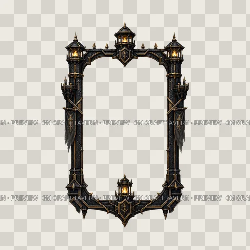 Border 15 top-down token preview