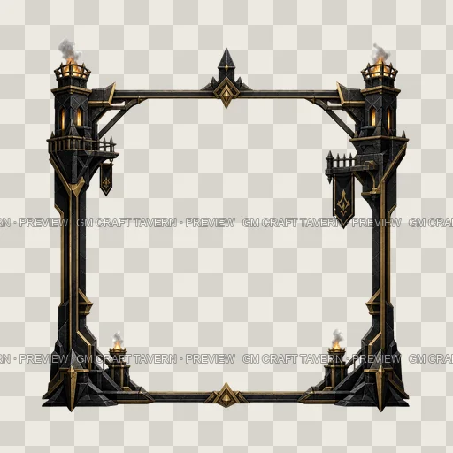 Border 49 top-down token preview