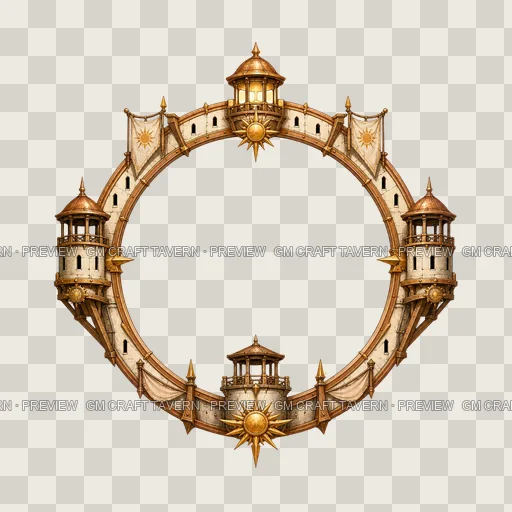 Border 32 top-down token preview