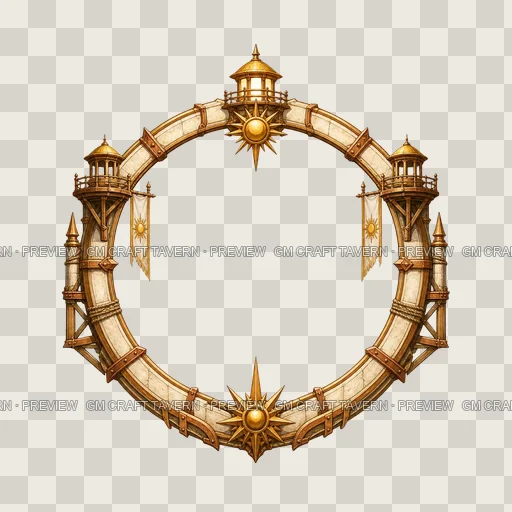 Border 33 top-down token preview
