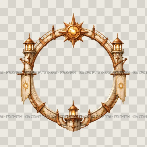 Border 40 top-down token preview