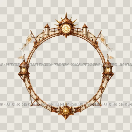 Border 50 top-down token preview