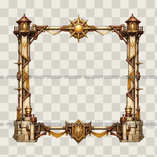 Border 53 top-down token preview