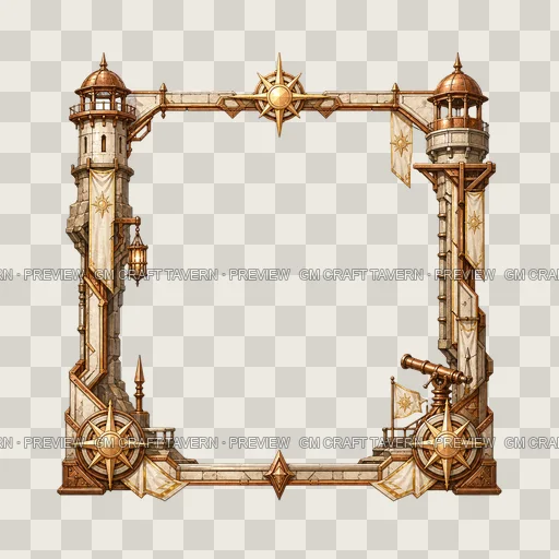 Border 64 top-down token preview