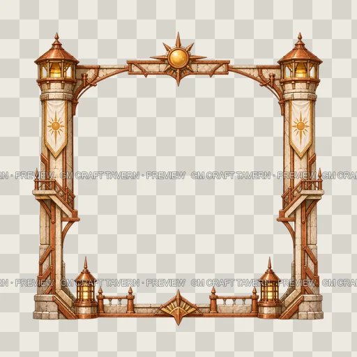 Border 67 top-down token preview