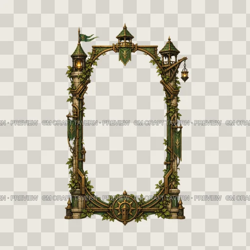 Border 18 top-down token preview