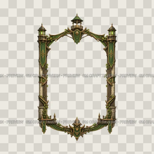 Border 21 top-down token preview