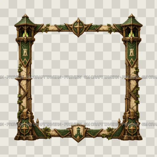 Border 66 top-down token preview